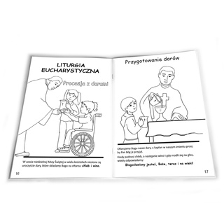 MSZA ŚWIĘTA – kolorowanka