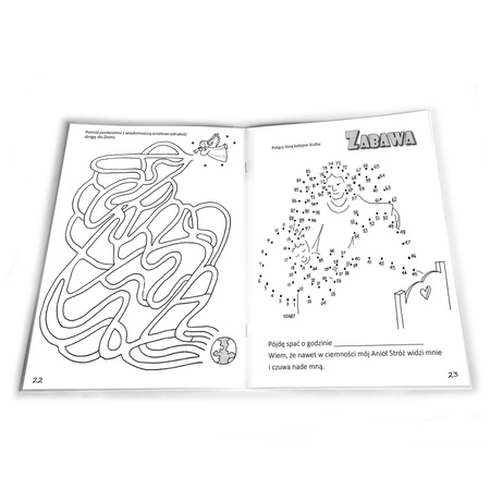 Anioł Stróż – kolorowanka