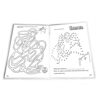 Anioł Stróż – kolorowanka