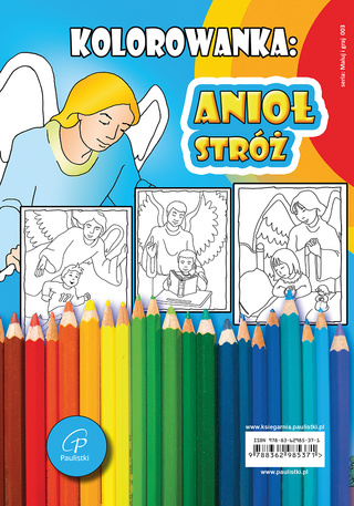 Anioł Stróż – kolorowanka