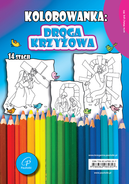 Droga krzyżowa – kolorowanka