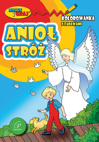 Anioł Stróż – kolorowanka