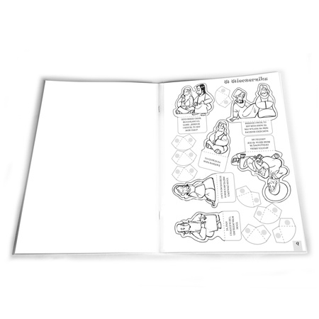 Wydarzenia Wielkiego Tygodnia. Wycinanka i kolorowanka