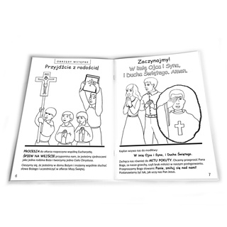 MSZA ŚWIĘTA – kolorowanka